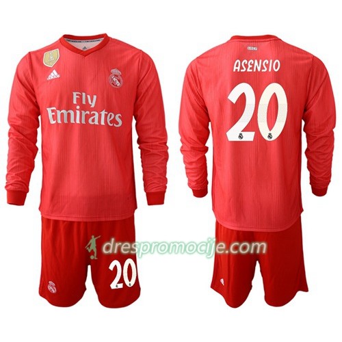 Real Madrid Dres Asensio 20 Dječji Treći 2018/19 Dugim Rukavima Real Madrid Dres Asensio 20 Dječji Treći 2018/19 Dugim Rukavima